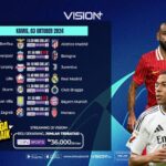 Jadwal dan Link Streaming UEFA Champions League di Vision+