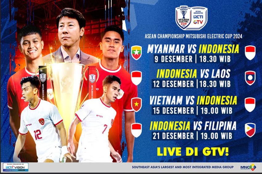 Jadwal Lengkap Laga Timnas Indonesia, Kukuhkan Diri Jadi Raja Asia