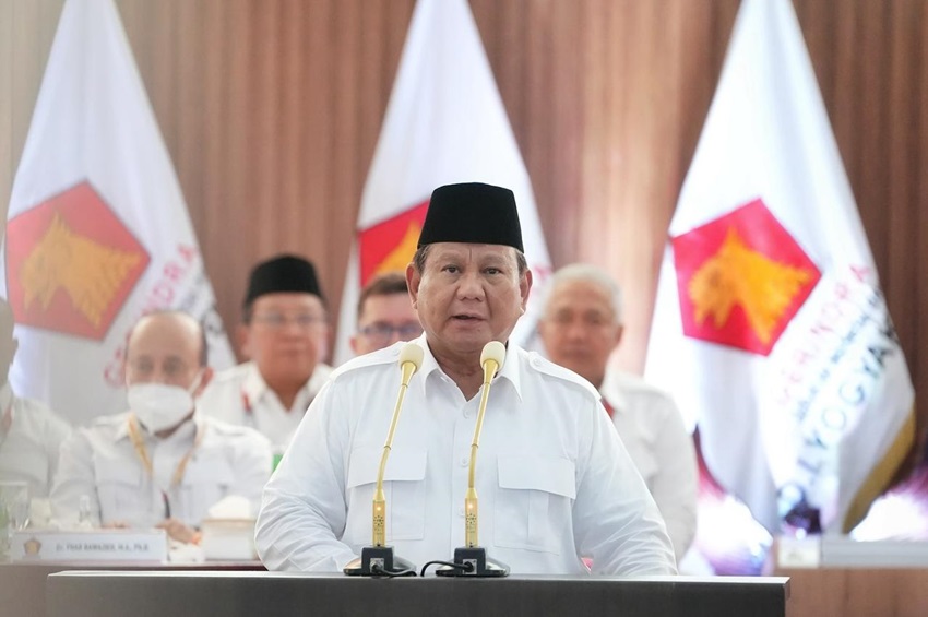 Jawaban Prabowo Didorong Gerindra Maju Pilpres 2029: Insya Allah