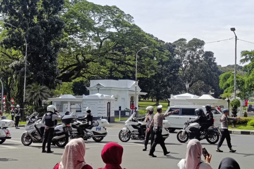 Jelang Bertemu Erdogan, Prabowo Tiba di Istana Bogor