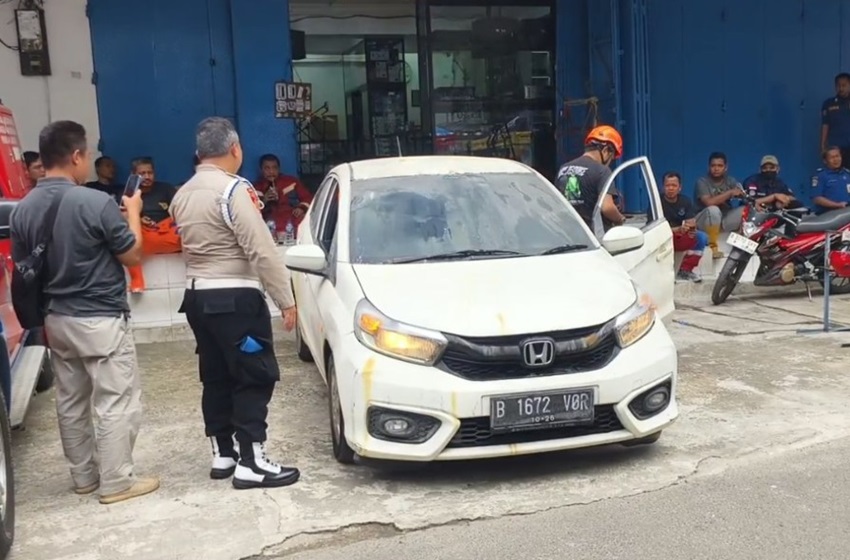 Kondisi Mobil Oshima Yukari Pramugari Korban Kebakaran Glodok Plaza, Sejumlah Barang Ditemukan