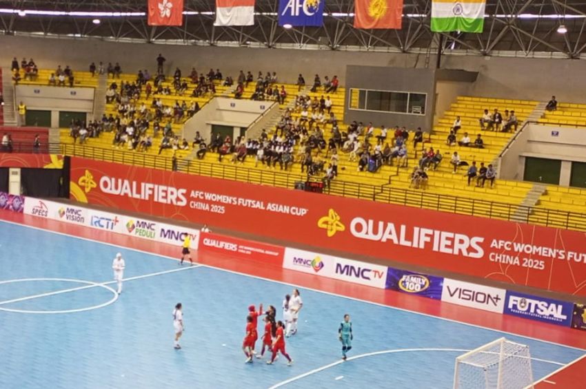 Kualifikasi Piala Asia Futsal 2025: Timnas Futsal Putri Indonesia Bantai Kirgistan 11-3