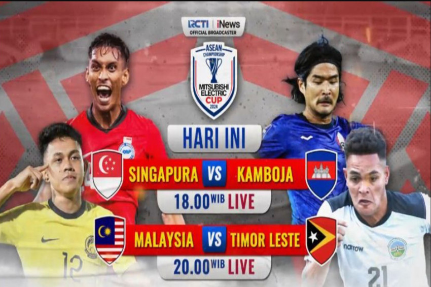 Live di iNews, Timor Leste vs Malaysia di ASEAN Mitsubishi Electric Cup 2024