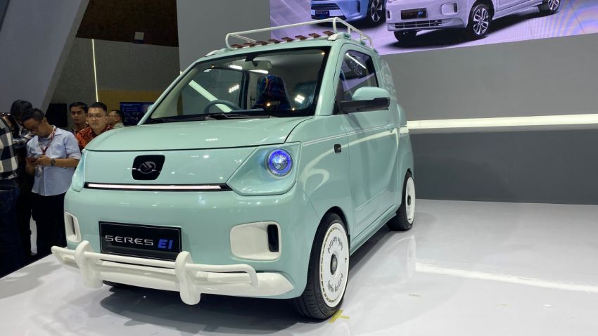 Mobil Listrik Mungil Seres E1 Tampil di IIMS 2025