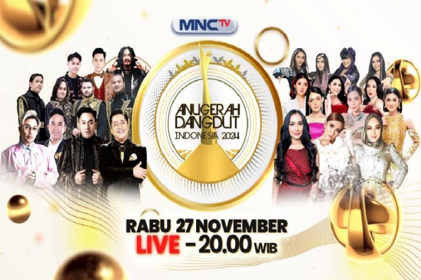 Nassar, Ayu Ting Ting, Ridho Rhoma, 7Icons Siap Ramaikan Anugerah Dangdut Indonesia 2024