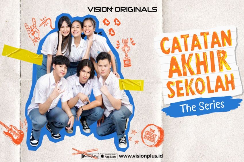 Nostalgia Putih Abu-abu! Streaming Catatan Akhir Sekolah: The Series di Vision+