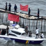 Pagar Laut Sepanjang 30 Km di Pesisir Tangerang Dibangun Swadaya, Benarkah?