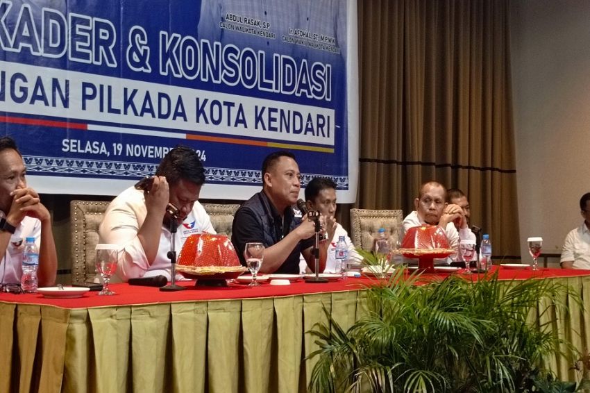 Partai Perindo Gelar Konsolidasi Menangkan Abdul Rasak-Afdhal di Pilkada Sultra