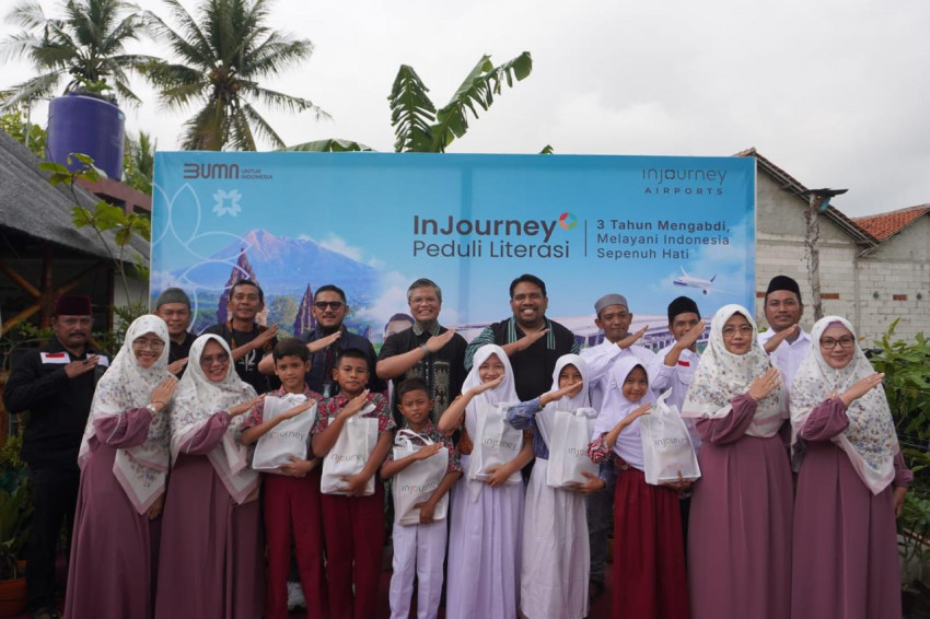 Perkuat SDM, InJourney Airports Gelar Program Peduli Literasi