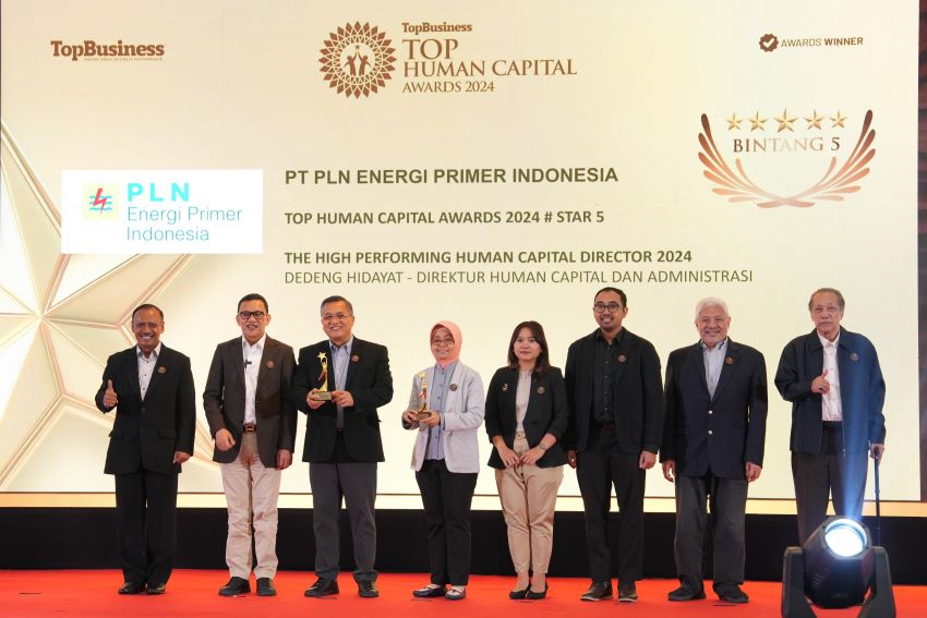 PLN EPI Raih 2 Penghargaan di Ajang TOP Human Capital Awards 2024