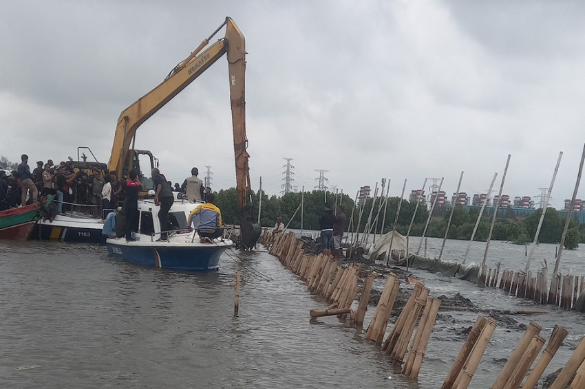 PT TRPN Targetkan Pembongkaran Pagar Laut di Tarumajaya Bekasi Selesai Dalam Sepekan