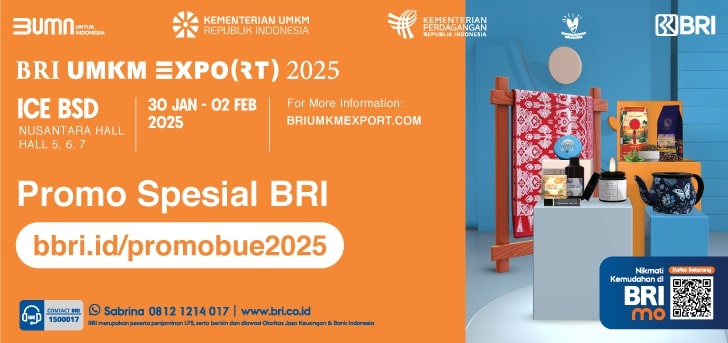 Raih Kesempatan Emas, Dapatkan Diskon hingga 59 Persen di BRI UMKM EXPO(RT) 2025!