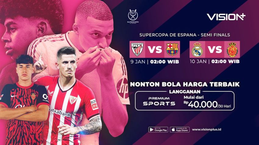 Real Madrid vs Mallorca, Siapa yang Akan Bertemu Barcelona di Final? Streaming Supercopa de Espana di Vision+