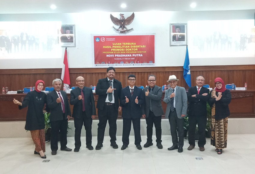 Rektor MNC University Dendi Pratama Hadir sebagai Penguji dalam Sidang Terbuka Promosi Doktor di ISI Surakarta