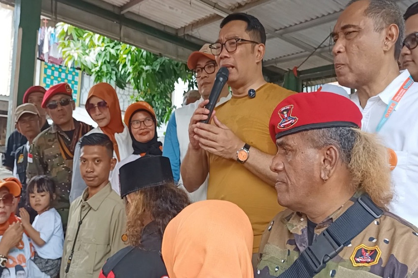 Sambangi Kampung Makasar, Ridwan Kamil Janji Sediakan Tempat Bermain Anak di Setiap RW