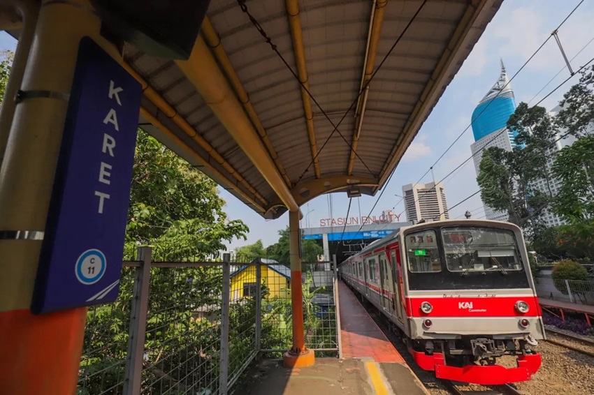 Stasiun Karet Bakal Jadi Area Publik, Akan Banyak Jajanan