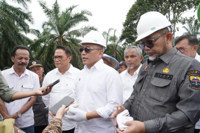 Tanam Padi di Lahan Sawit Jambi Libatkan Petani Diapresiasi