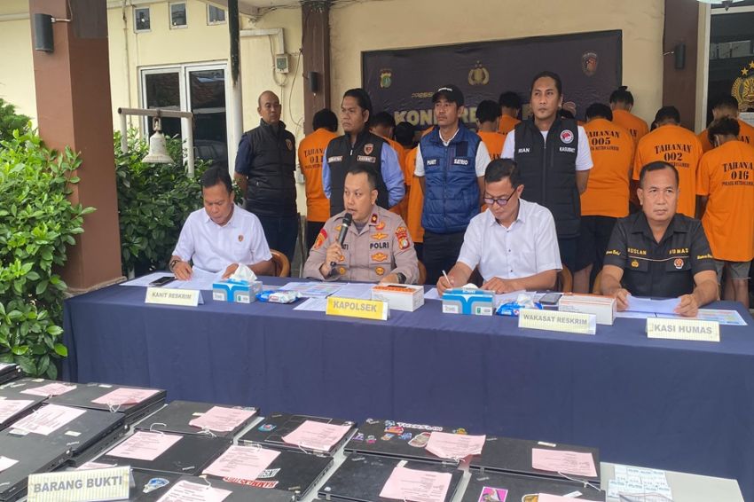 Tangkap 20 Pelaku Inventasi Bodong di Jakpus, Polisi: 8 Orang Positif Sabu