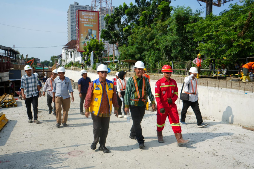 Target Siap Desember, Pembangunan Underpass Jalan HM Yamin Medan Sudah 81,7 Persen