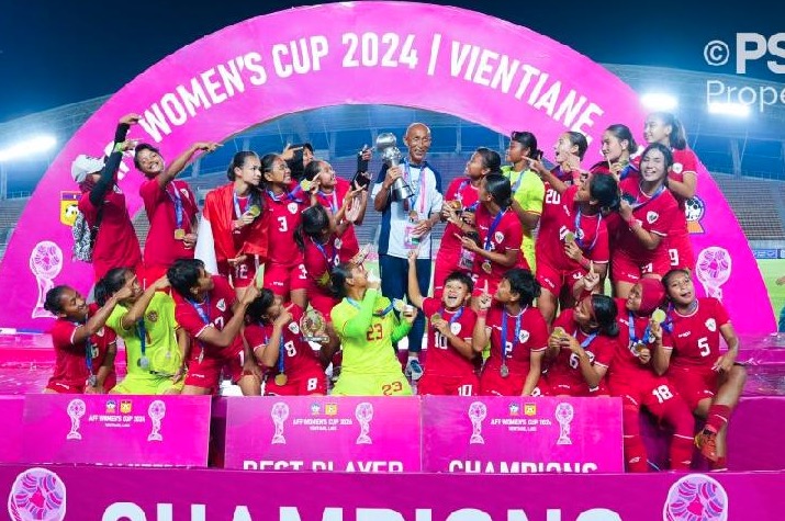 Timnas Putri Indonesia Lolos ke ASEAN Women’s Championship 2025 Usai Juara Piala AFF