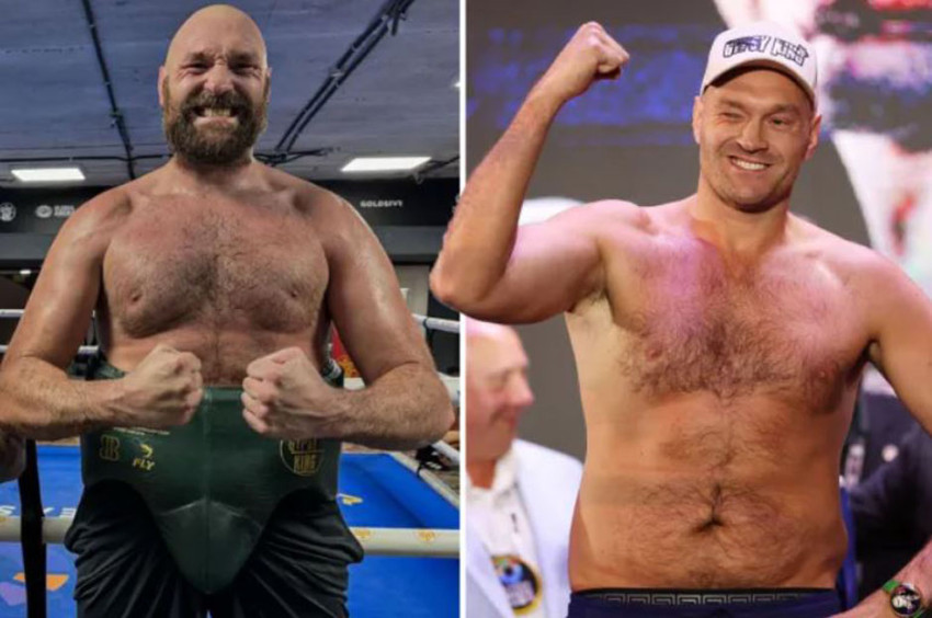 Transformasi Tubuh Tyson Fury yang Drastis Jelang Duel Oleksandr Usyk