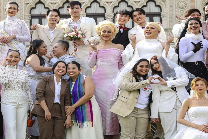 UU Pernikahan Sesama Jenis Mulai Berlaku di Thailand, Ratusan LGBT Ramai-ramai Nikah