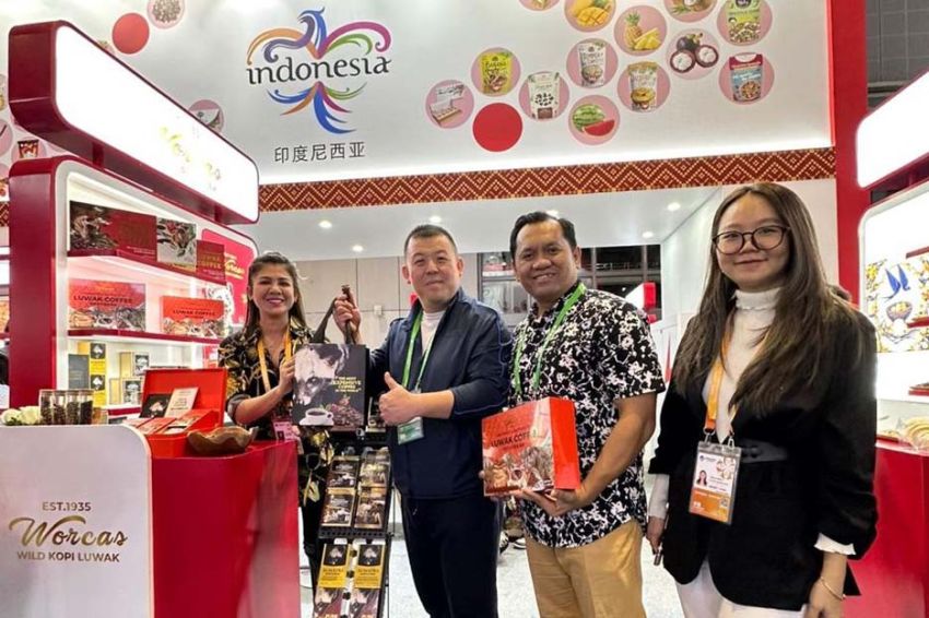 Wakili Indonesia di CIIE 2024, Worcas Promosikan Kopi Luwak Ke Pasar Dunia