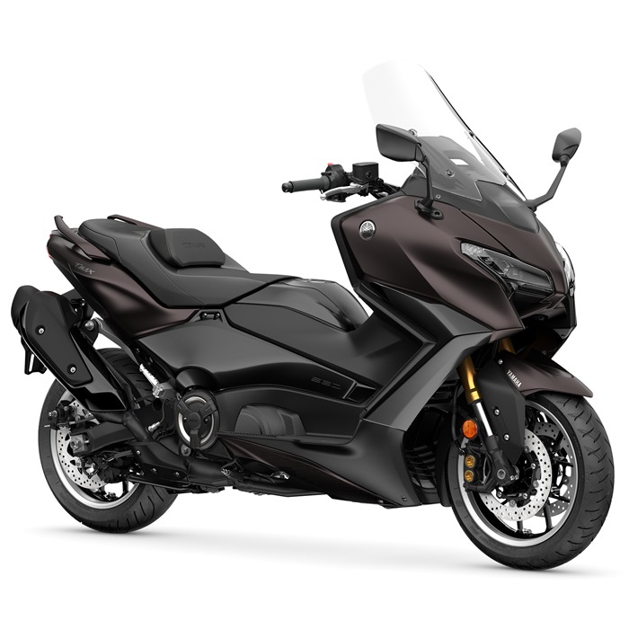 Yamaha TMax Series 2025 Dirlis, Tampilan dan Fitur Berbeda dari Model 2024