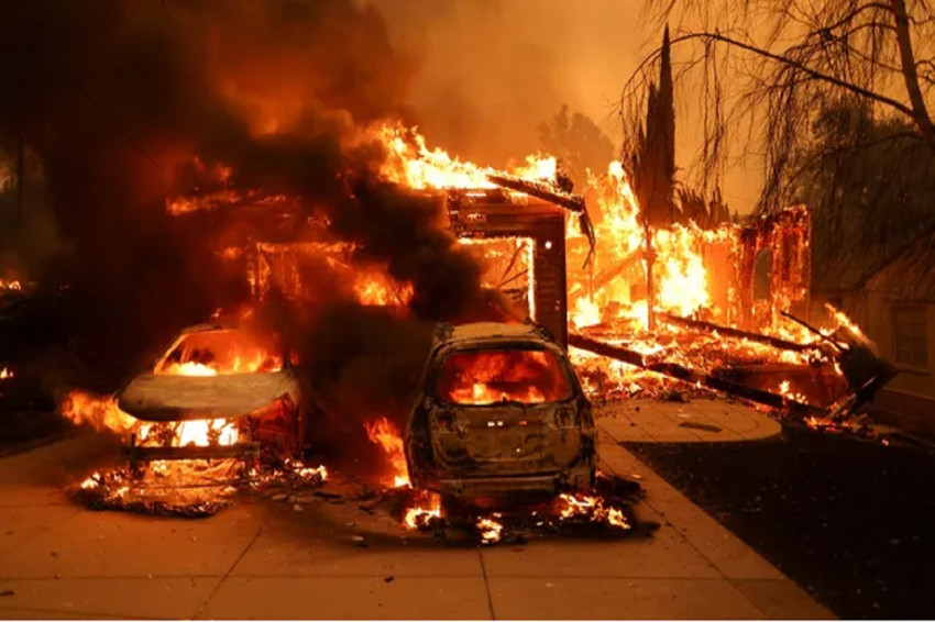 Donald Trump Ancam Nerakakan Timur Tengah, Justru Los Angeles Terbakar Seperti Neraka