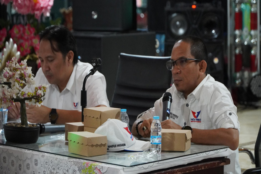 DPW Perindo Sulteng Pacu Konsolidasi, Mahfud Masuara: Penguatan Struktur Menangkan Pemilu 2029