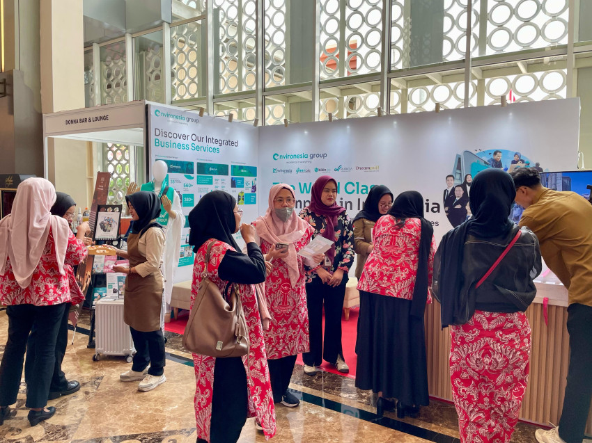 Environesia Group Usung Kolaborasi dan Inovasi di Hipmi Expo 2025