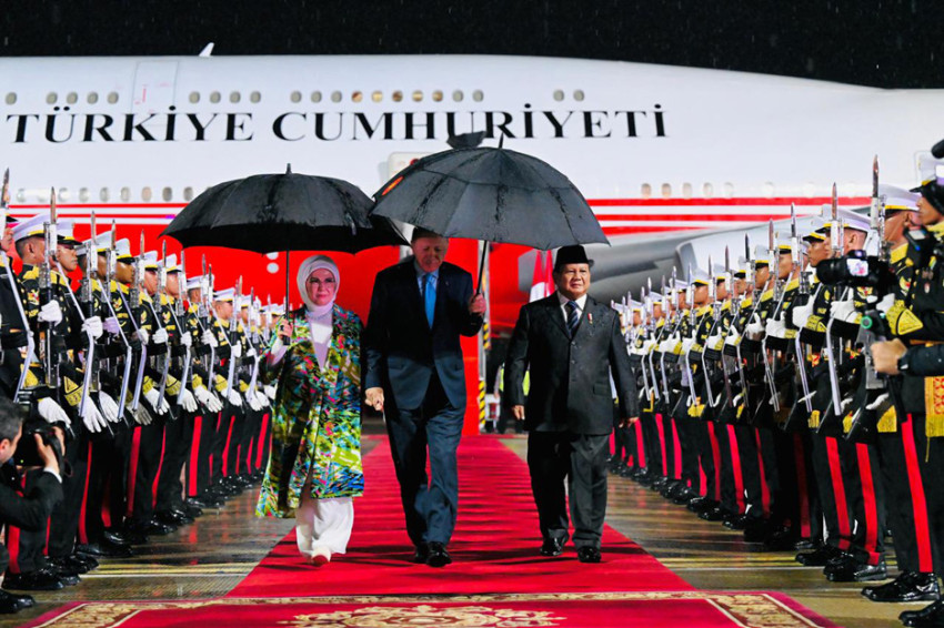 Erdogan Bertemu Prabowo di Istana Bogor, Ini yang Dibahas