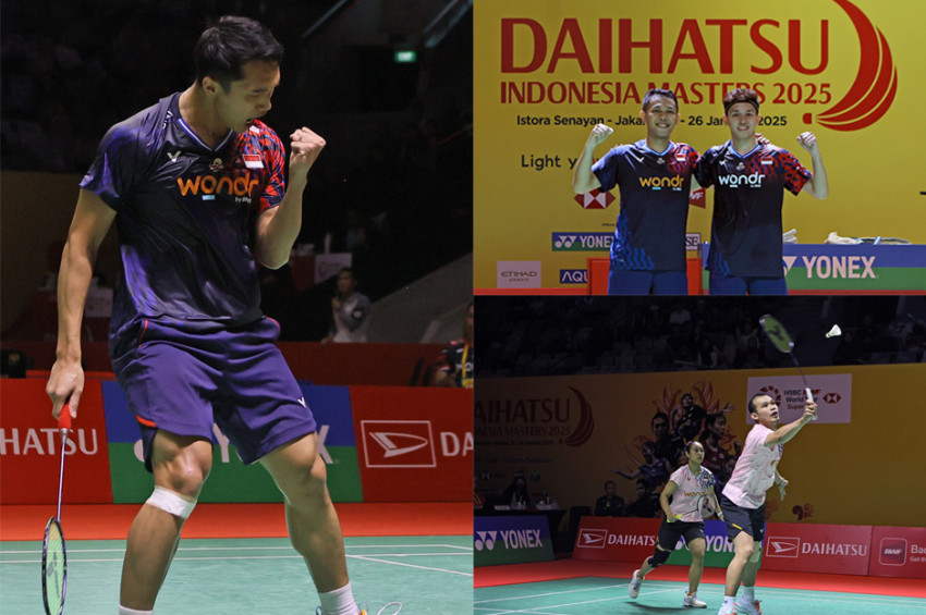 Hasil Perempat Final Indonesia Masters 2025: Fajar/Rian Lolos, Tuan Rumah Kirim 3 Wakil di Semifinal