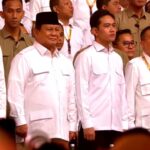 Jokowi dan Kaesang Pangarep Hadiri HUT ke-17 Gerindra di Bogor