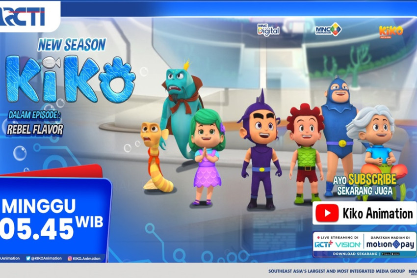 Kiko Season 4 Eps Rebel Flavor, Minggu 23 Feb 2025 Jam 05.45 Pagi di RCTI – Petualangan Baru di Kota Asri Masa Depan