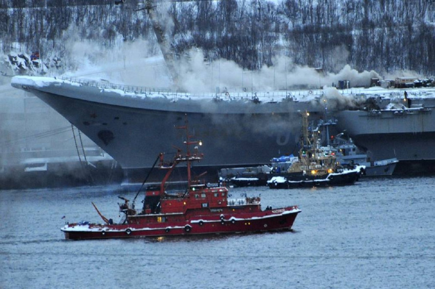 Mengenal Admiral Kuznetsov, Satu-satunya Kapal Induk Rusia yang Bobrok Sejak 2017