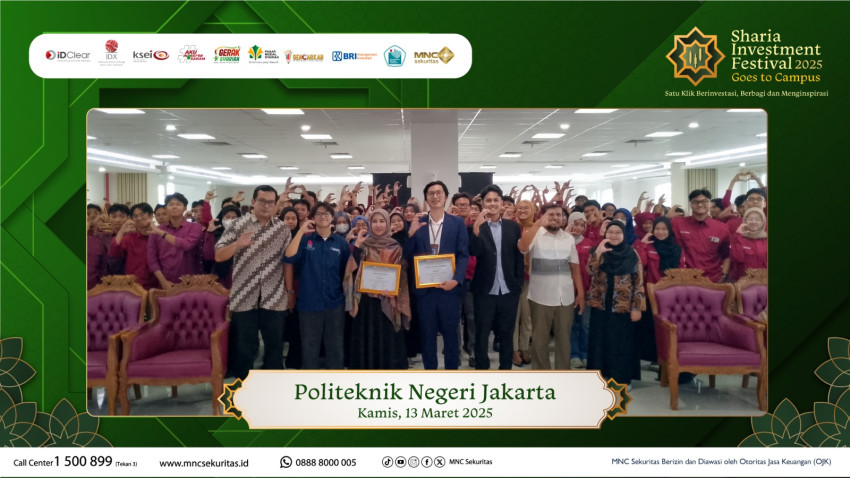 MNC Sekuritas dan BRI-MI Gelar Edukasi Pasar Modal Syariah di Politeknik Negeri Jakarta