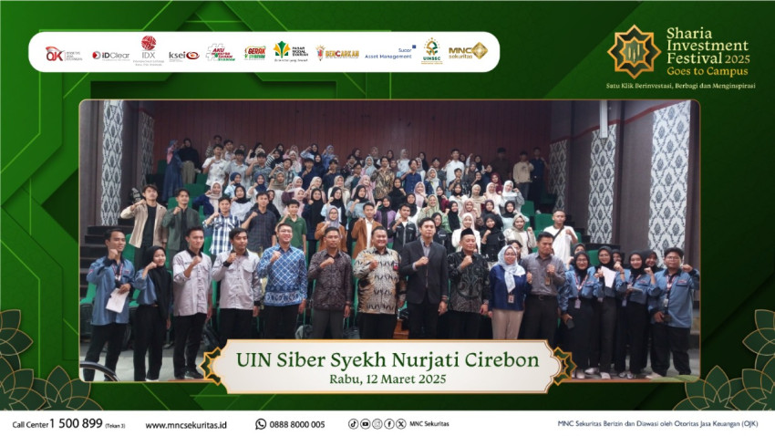 MNC Sekuritas dan Sucor Asset Management Gelar Edukasi Pasar Modal Syariah di UIN Siber Syekh Nurjati Cirebon