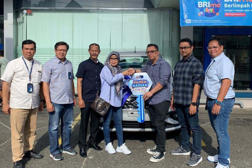 Panen Hadiah Simpedes BRI Kantor Cabang Radio Dalam, Bagi-bagi Mobil dan Motor