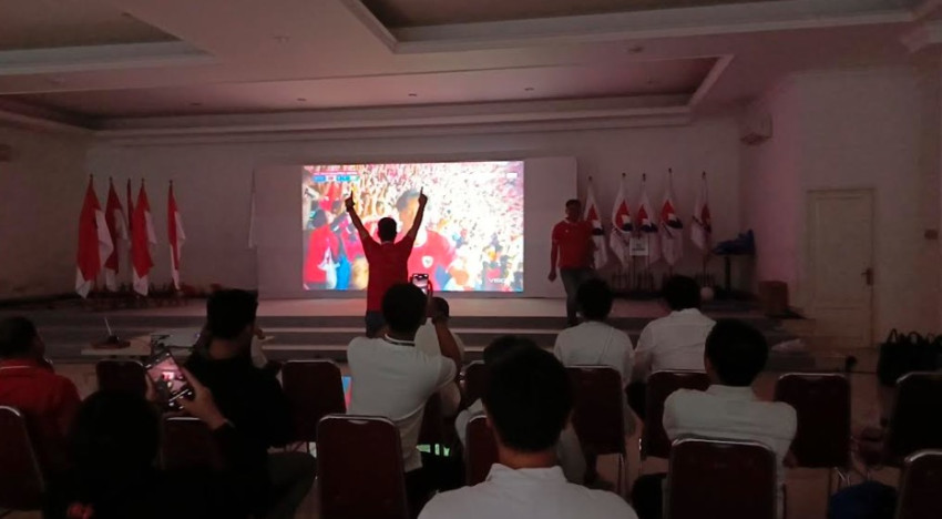 Pemuda Perindo Gelar Nobar Indonesia vs Arab Saudi, Berikut Keseruannya