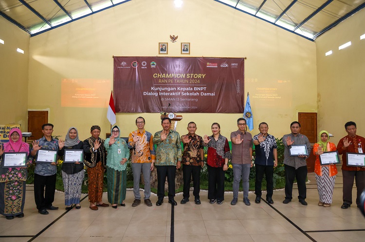 Sukses Wujudkan 79 Sekolah Damai, Pemprov Jateng Berkomitmen Terus Lakukan Penambahan