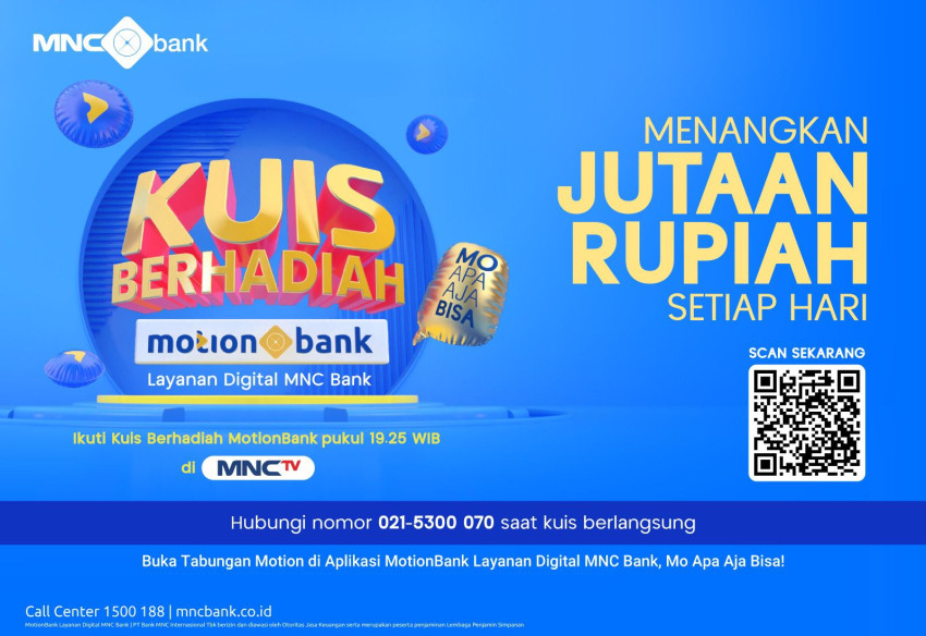 Tahun Baru Bertabur Rezeki Setiap Hari dengan Kuis Berhadiah MotionBank!